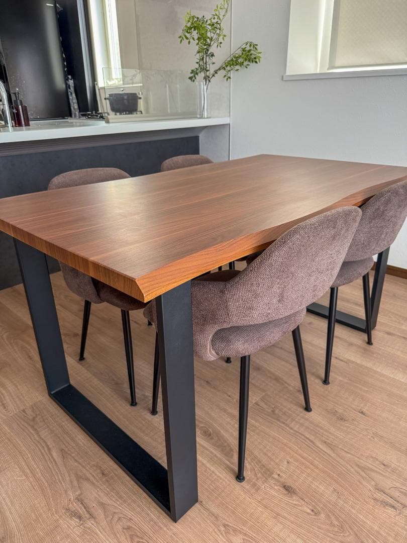 【AnaNicola 】4人掛け用 ダイニングテーブルセット