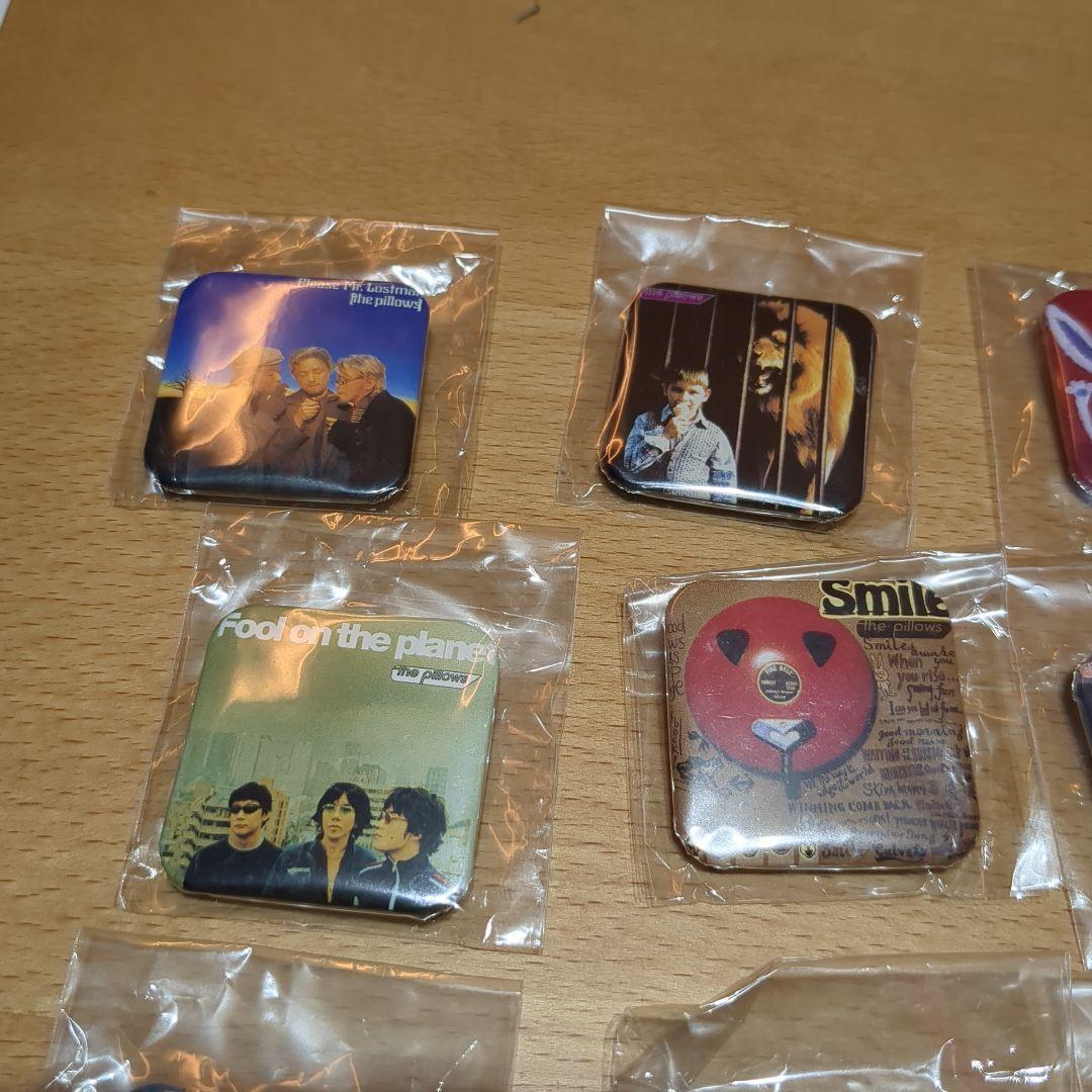 the pillows　CDジャケット缶バッジ　コンプリート　16 種