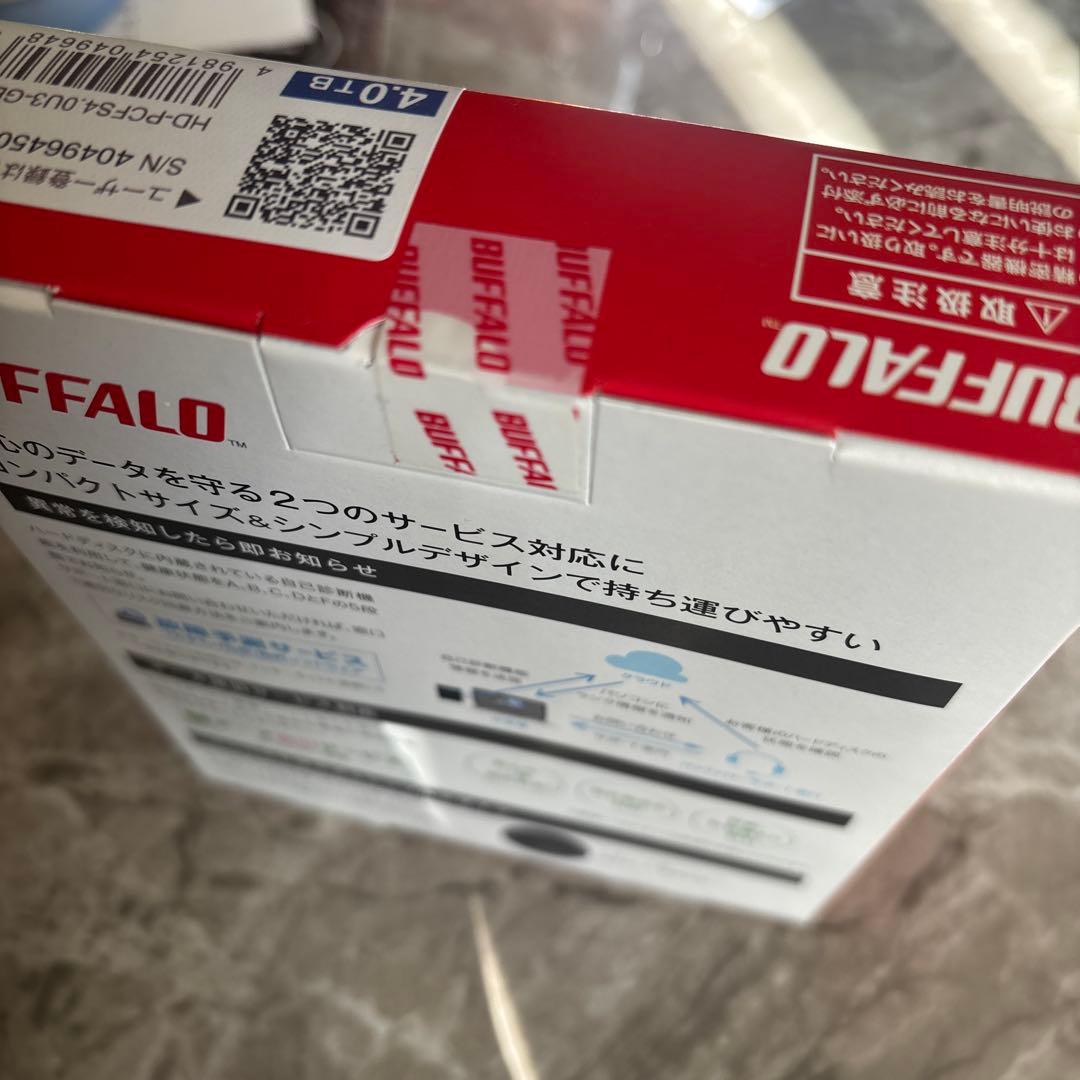 BUFFALO ミニステーションポータブルHDD 4TB