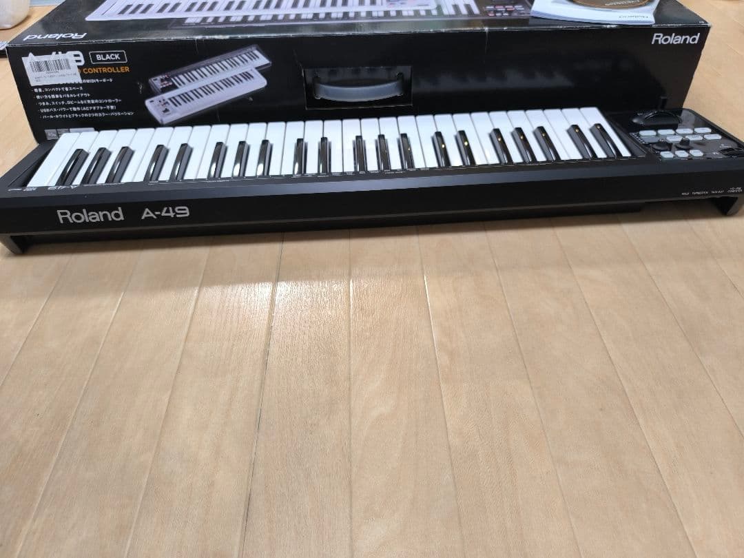 Roland A-49 MIDIキーボードコントローラー ブラック