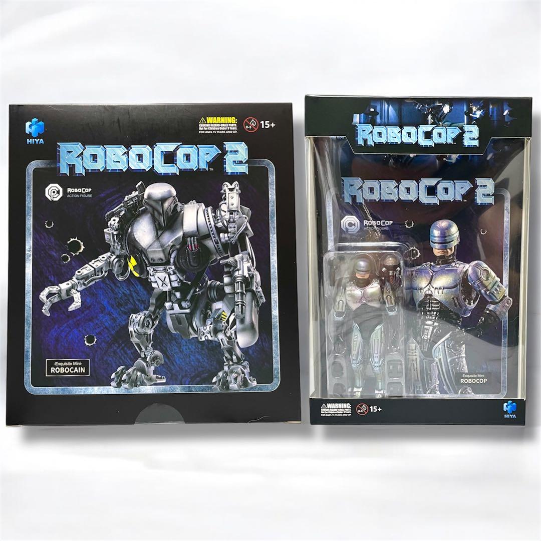 新品未開封『ロボコップ2』ケイン＆ロボコップ 2体セット ハイヤトイズ 1/18