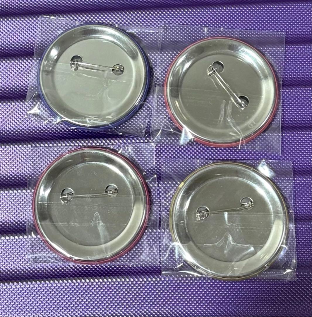 AGF2025 韓国　ブルーアーカイブ MD特典　缶バッジ　4点セット