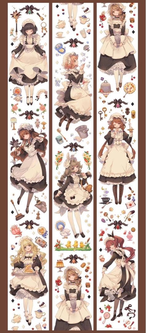 まぐろ　(人物・装飾マステ切り売り)