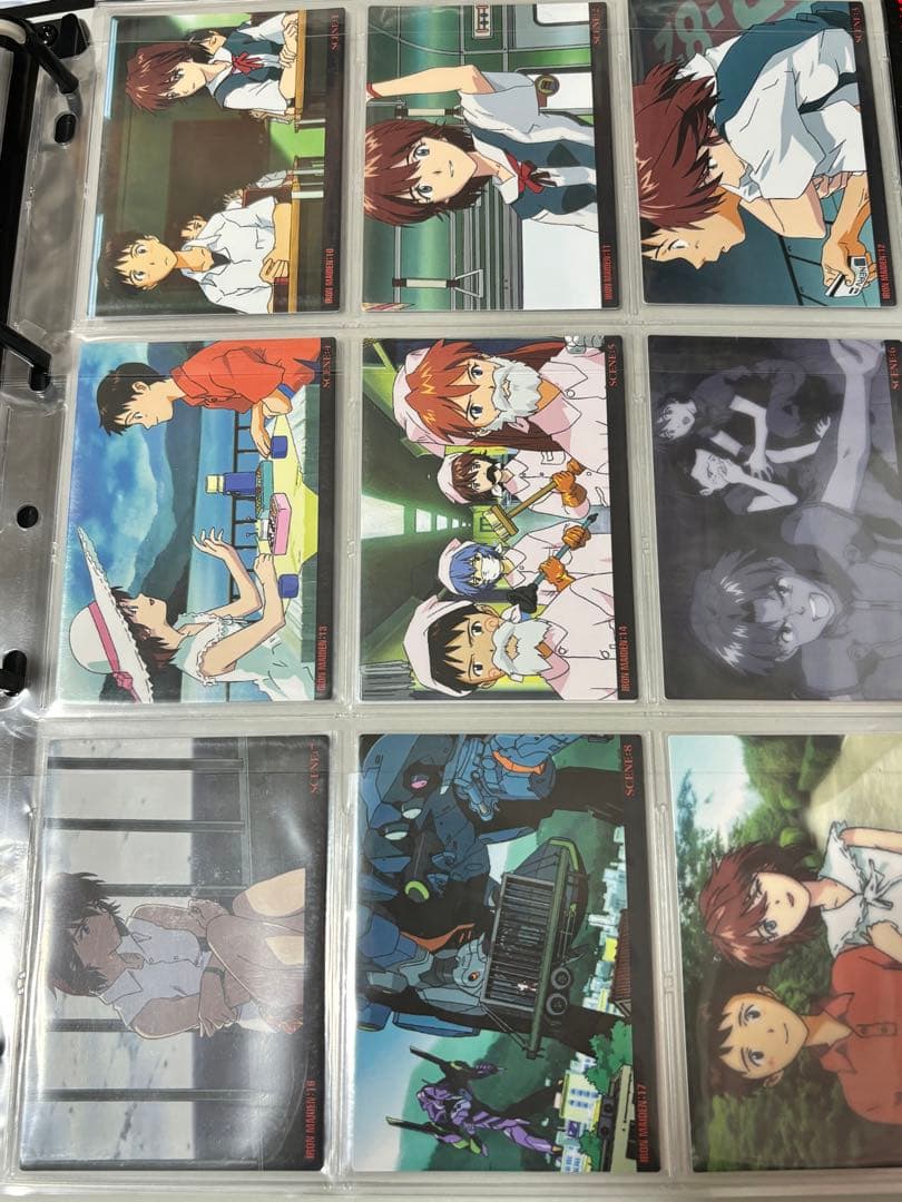 新世紀エヴァンゲリオン カードダスマスターズ 初版 第参集 コンプリート