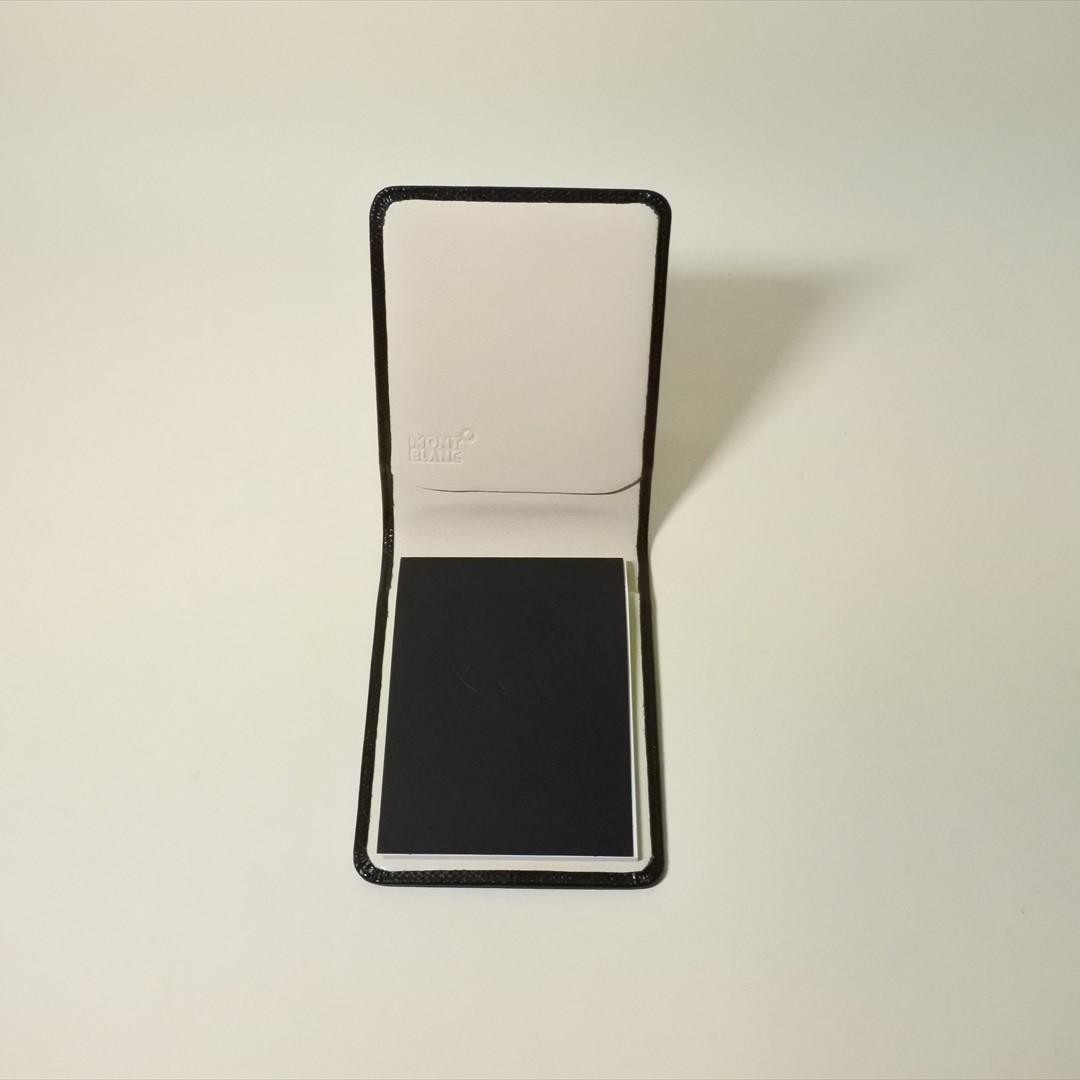 新品・未使用品 モンブラン MONTBLANC メモパッド 黒 付属品完備