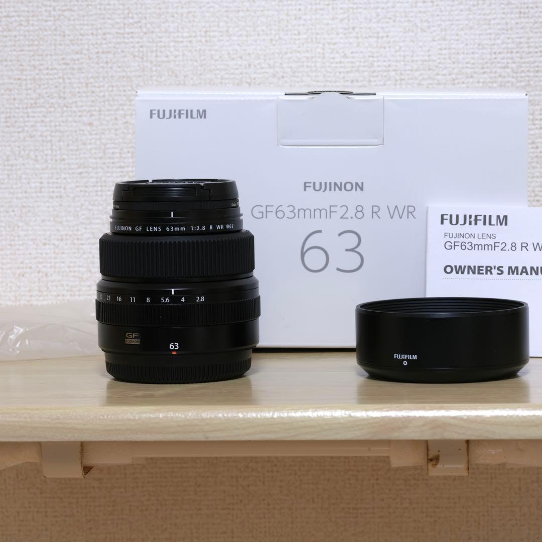 富士フイルム GF63mmF2.8 R WR GFXレンズ