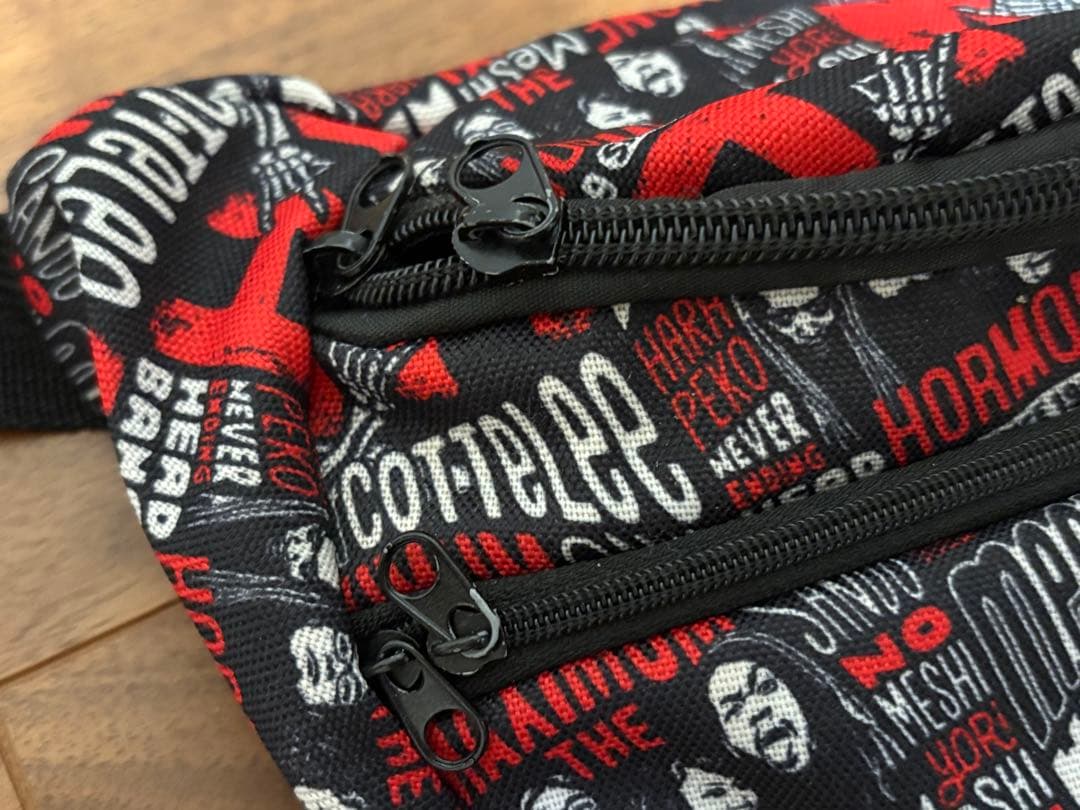 マキシマムザホルモン　ウエストバッグ グラフィックプリント