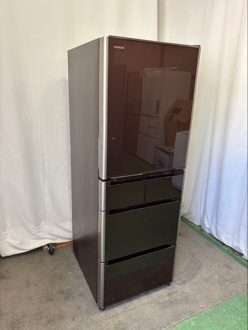 ★11　冷蔵庫　日立　400-500ℓ　大型　右開き　真チルド　安い　設置無料