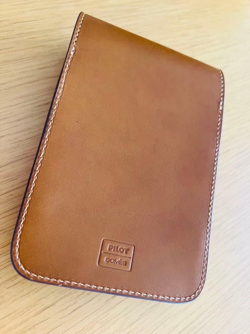 PILOT レザー ペンケース　ブラウン　未使用品美品