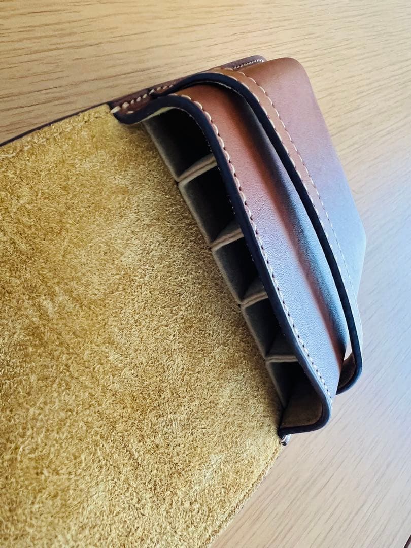 PILOT レザー ペンケース　ブラウン　未使用品美品