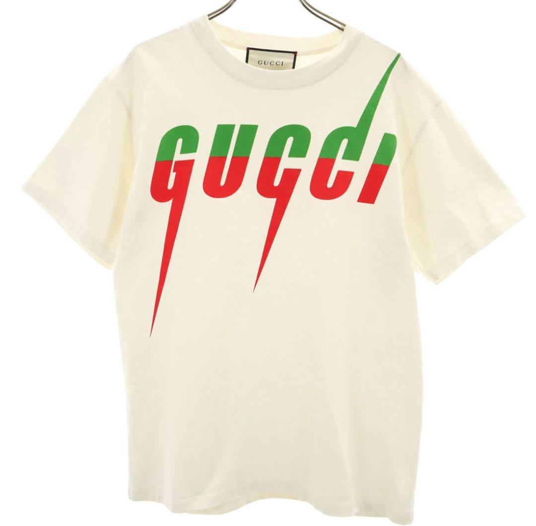 GUCCI Tシャツ　グッチ　稲妻 XSサイズ　ブレード