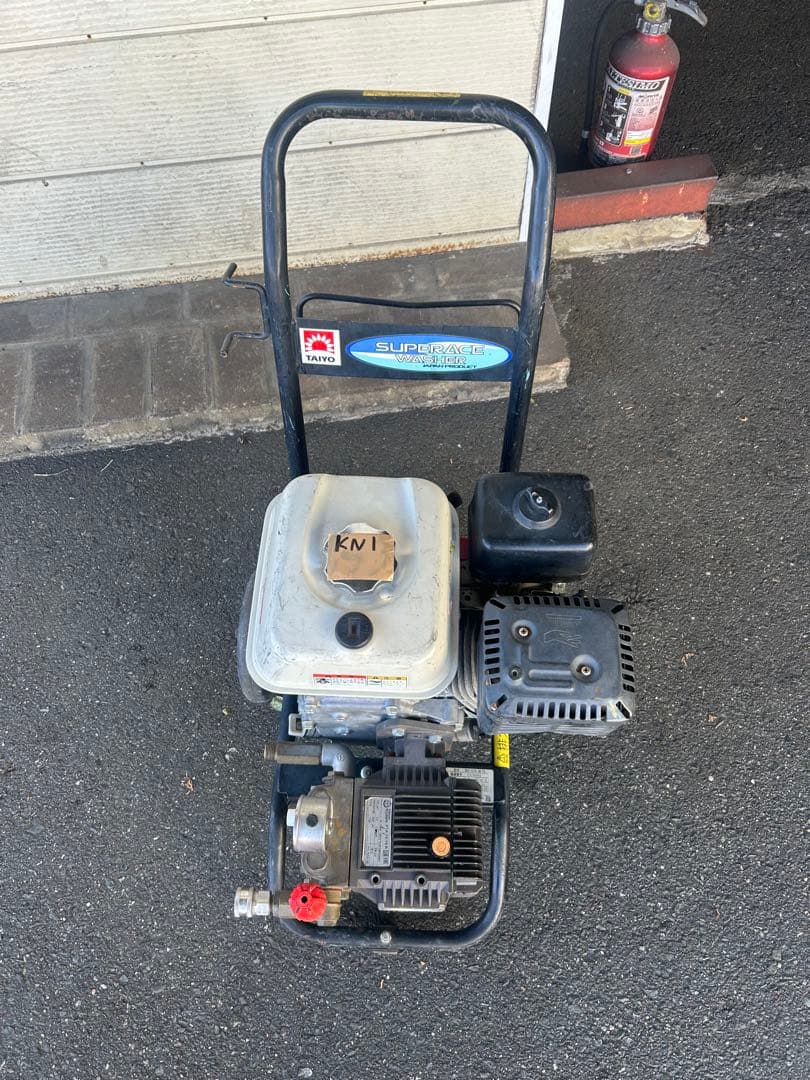 KN1 ★スーパー工業 エンジン式高圧洗浄 SEC-1310-2N-TA ホース