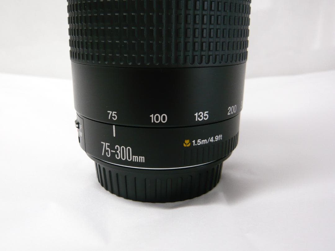 キャノン EF 75-300mm 1:4-5.6Ⅱ F4-5.6 II レンズ