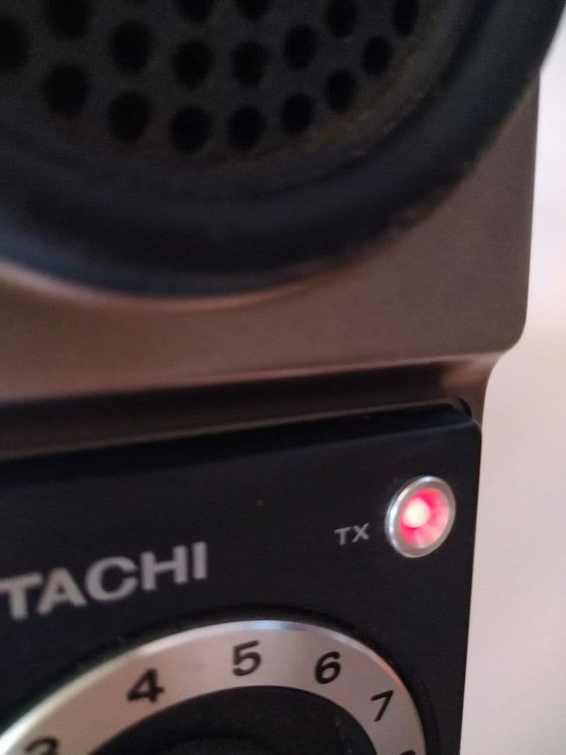 HITACHI トランシーバー　CH-580　昭和レトロ　希少　レア