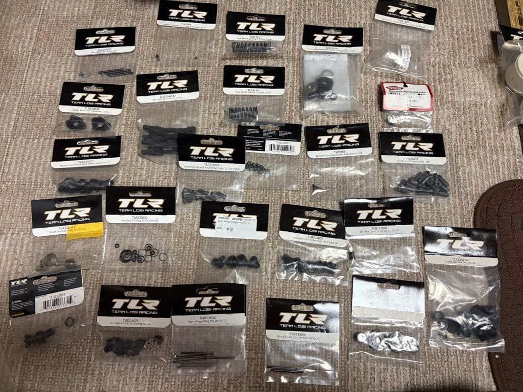 受信機無し　TLR22 3.0SR メカ付き色々セット　オフロード　チームロッシ