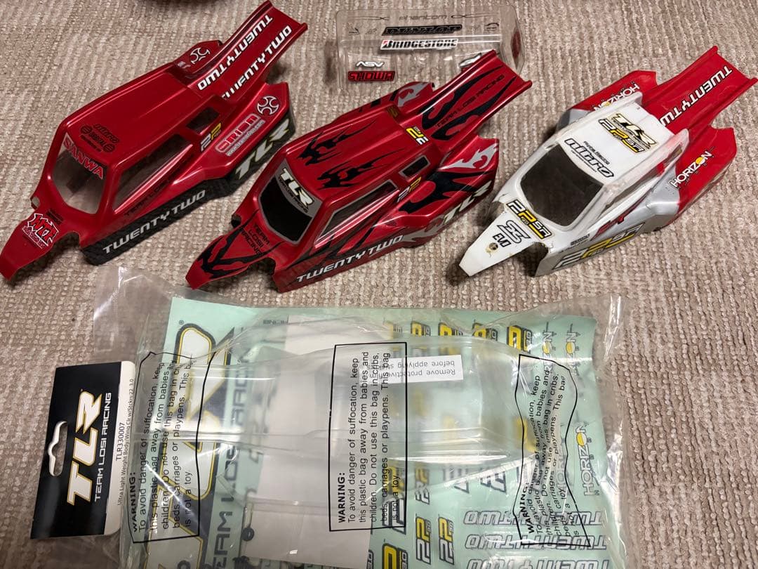受信機無し　TLR22 3.0SR メカ付き色々セット　オフロード　チームロッシ