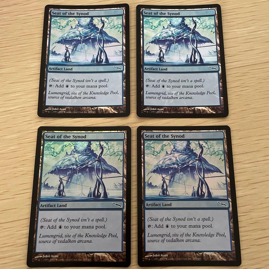 教議会の座席 Seat of the Synod 英語版FOIL4枚セット