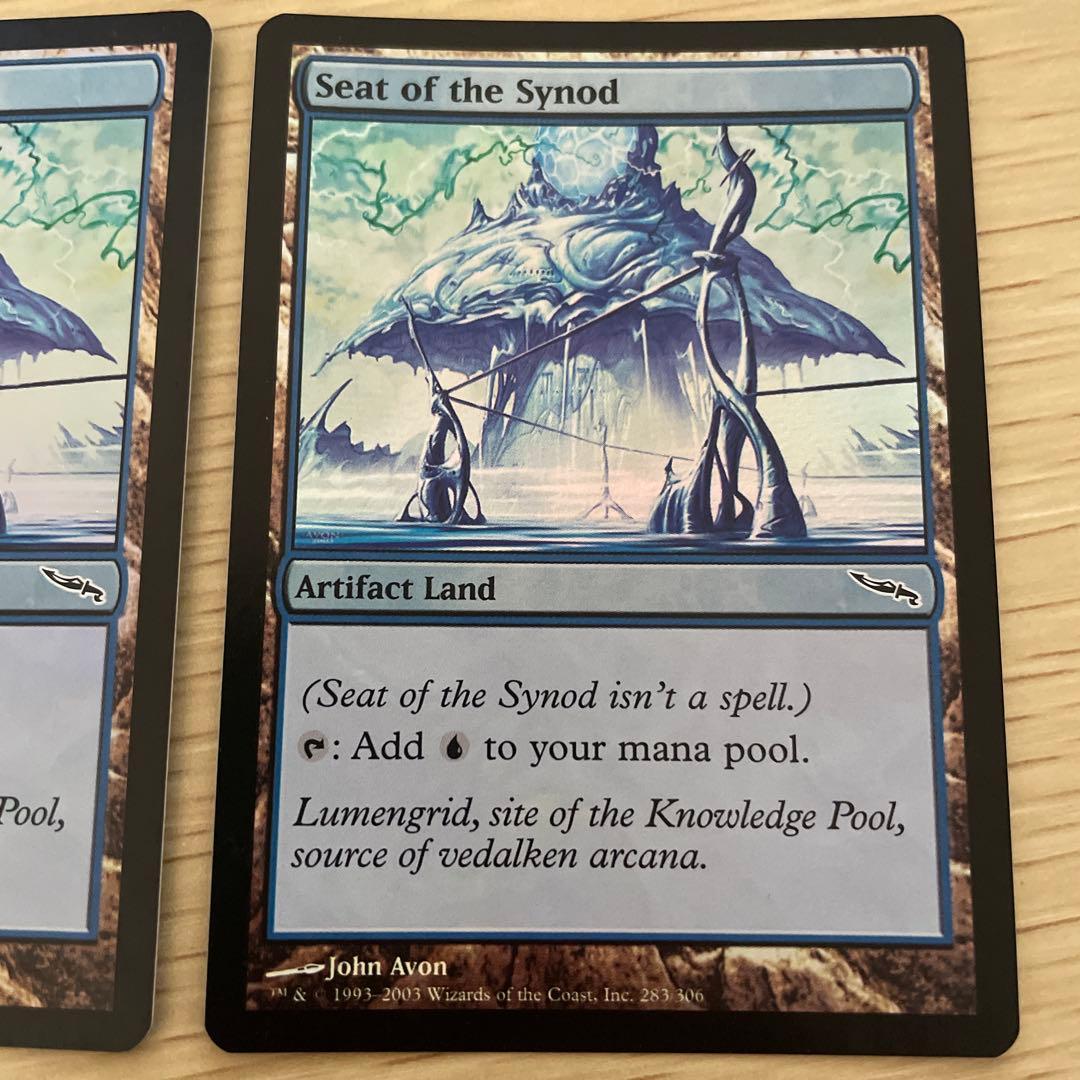 教議会の座席 Seat of the Synod 英語版FOIL4枚セット