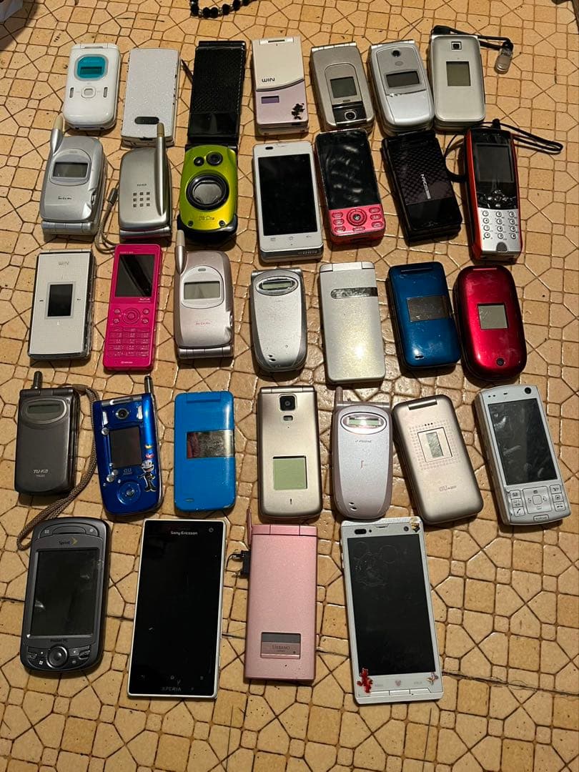 フィーチャーフォン セット 中古ジャンク品