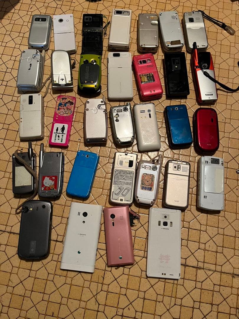 フィーチャーフォン セット 中古ジャンク品