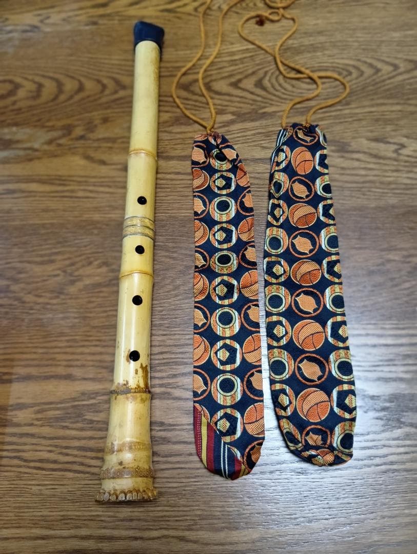 【琴古流 尺八】大宝銘 収納袋付属 長さ約62㎝