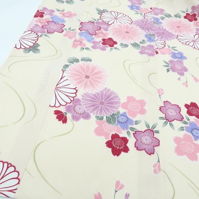 専用Y3039◆美品 洗える夏着物 hiromichi nakano 縦絽 浴衣