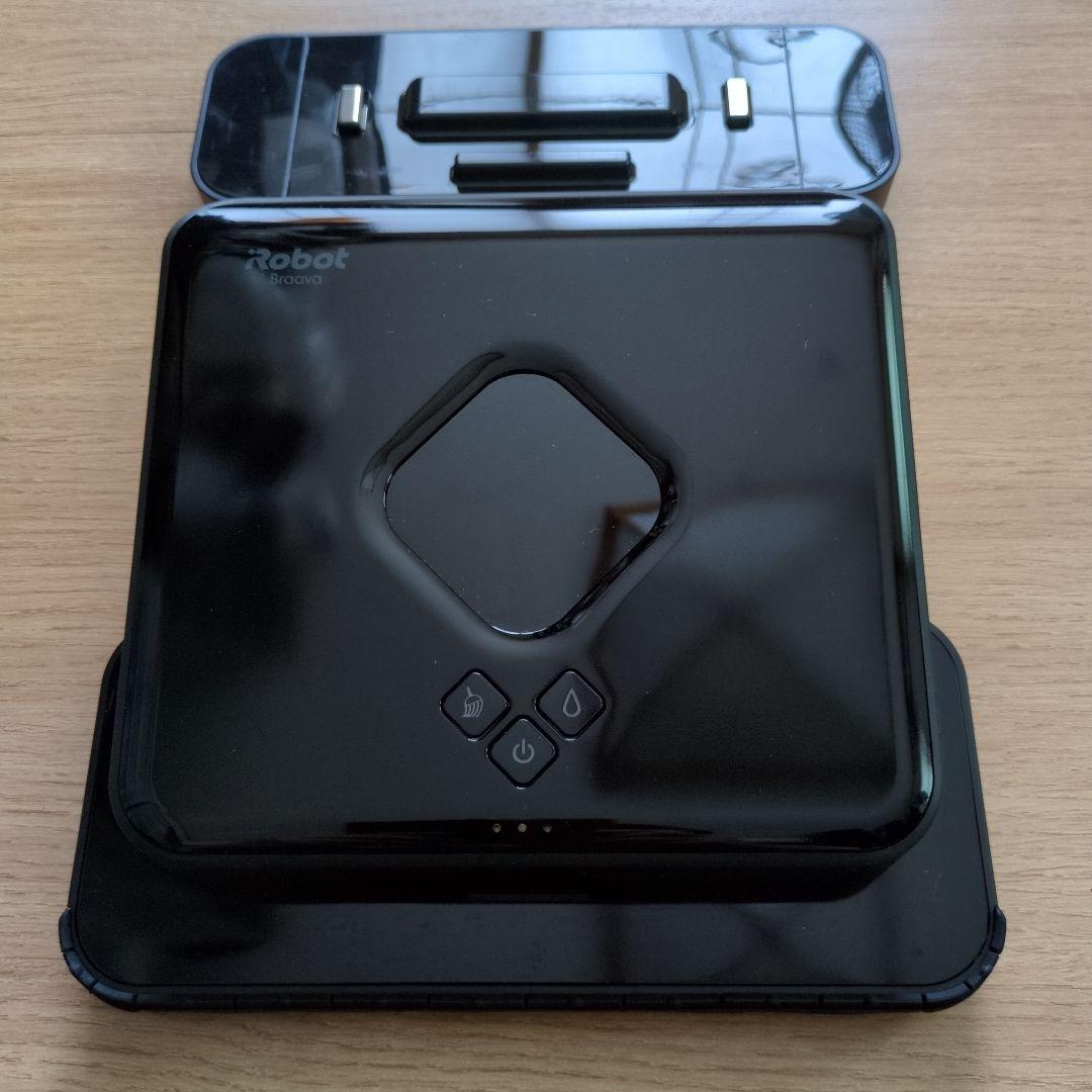 水拭きロボット　Braava381j ブラック