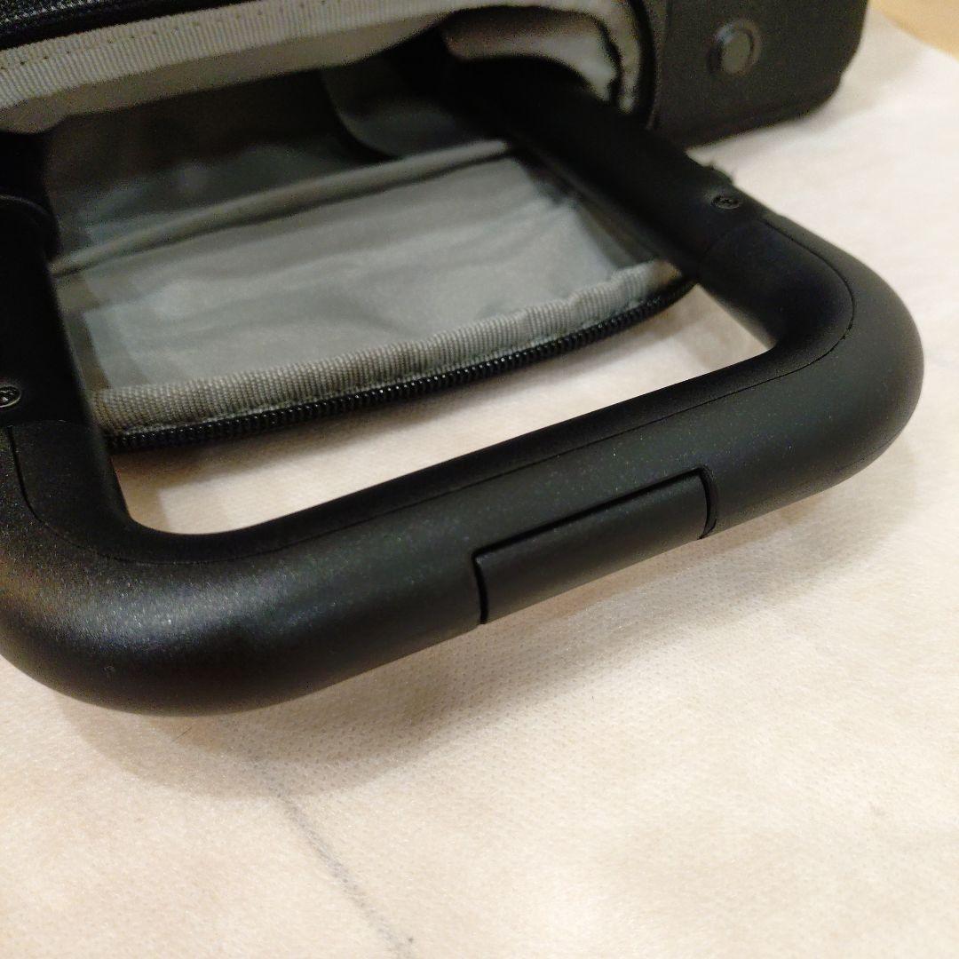 【廃盤・美品】無印良品 半分の厚みで収納できるソフトキャリーケース (S)