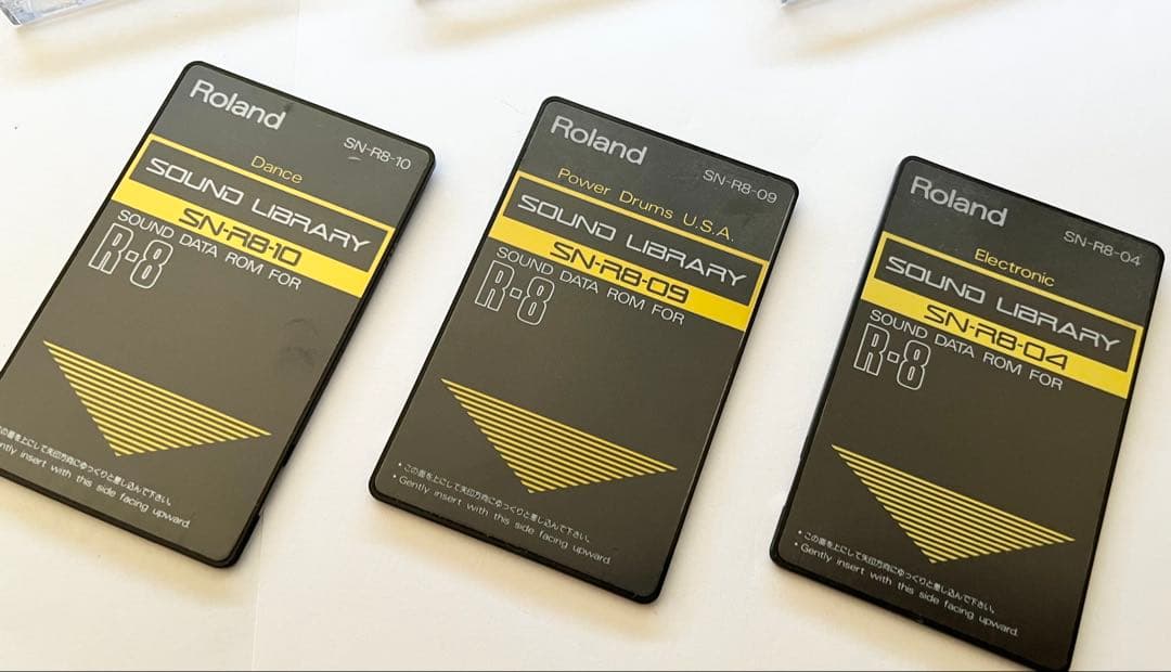 Roland R-8用 SOUND LIBRARY SN-R8-04/09/10