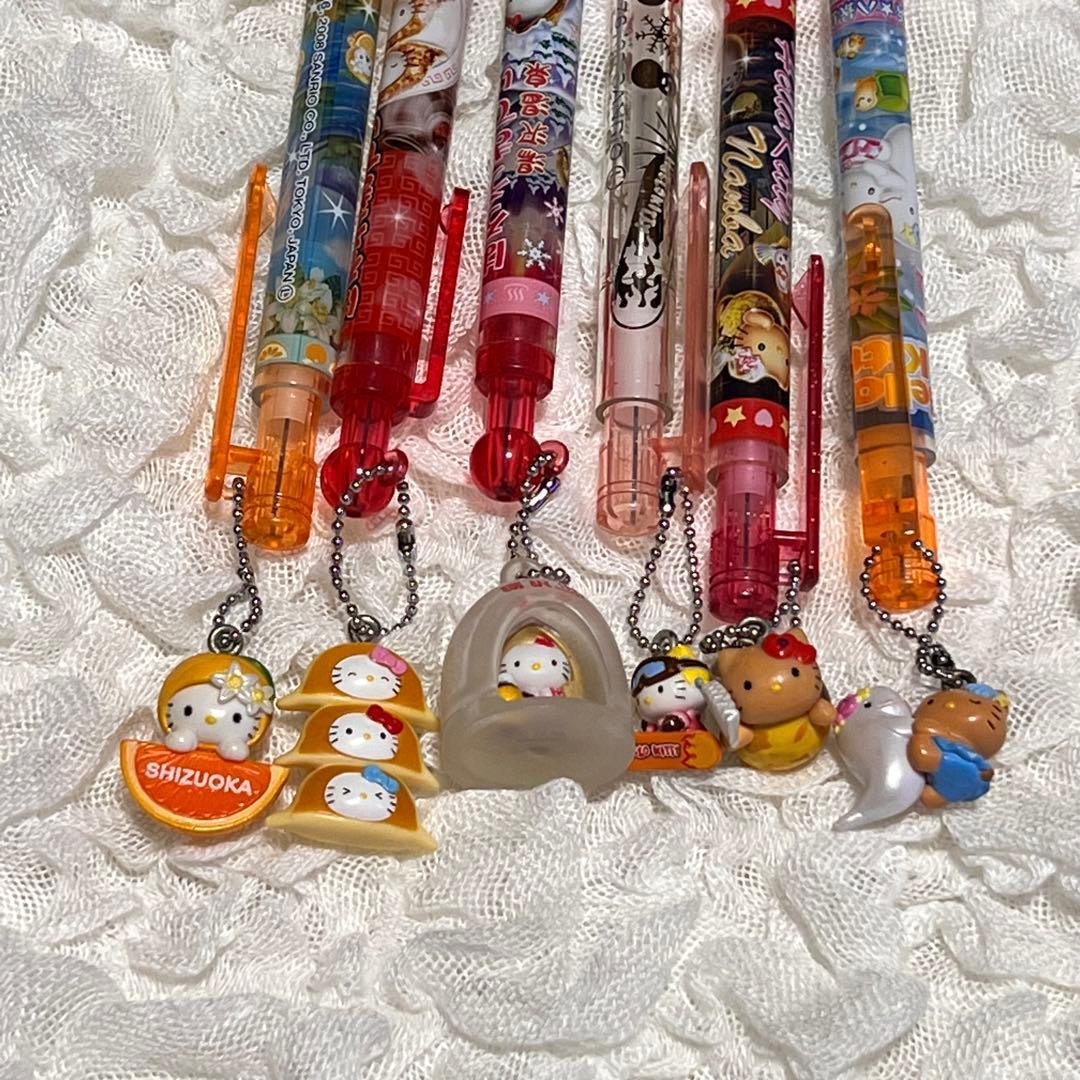 ご当地キティ ボールペン & シャープペンシル まとめ売り セット レア 日焼け