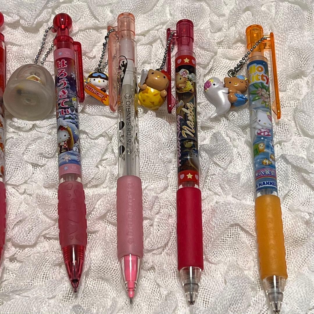ご当地キティ ボールペン & シャープペンシル まとめ売り セット レア 日焼け
