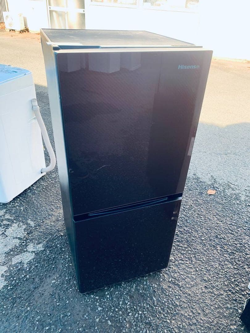 ✅Hisense2ドア冷凍冷蔵庫✅ ✅HR-G13A-BR✅送料設置無料
