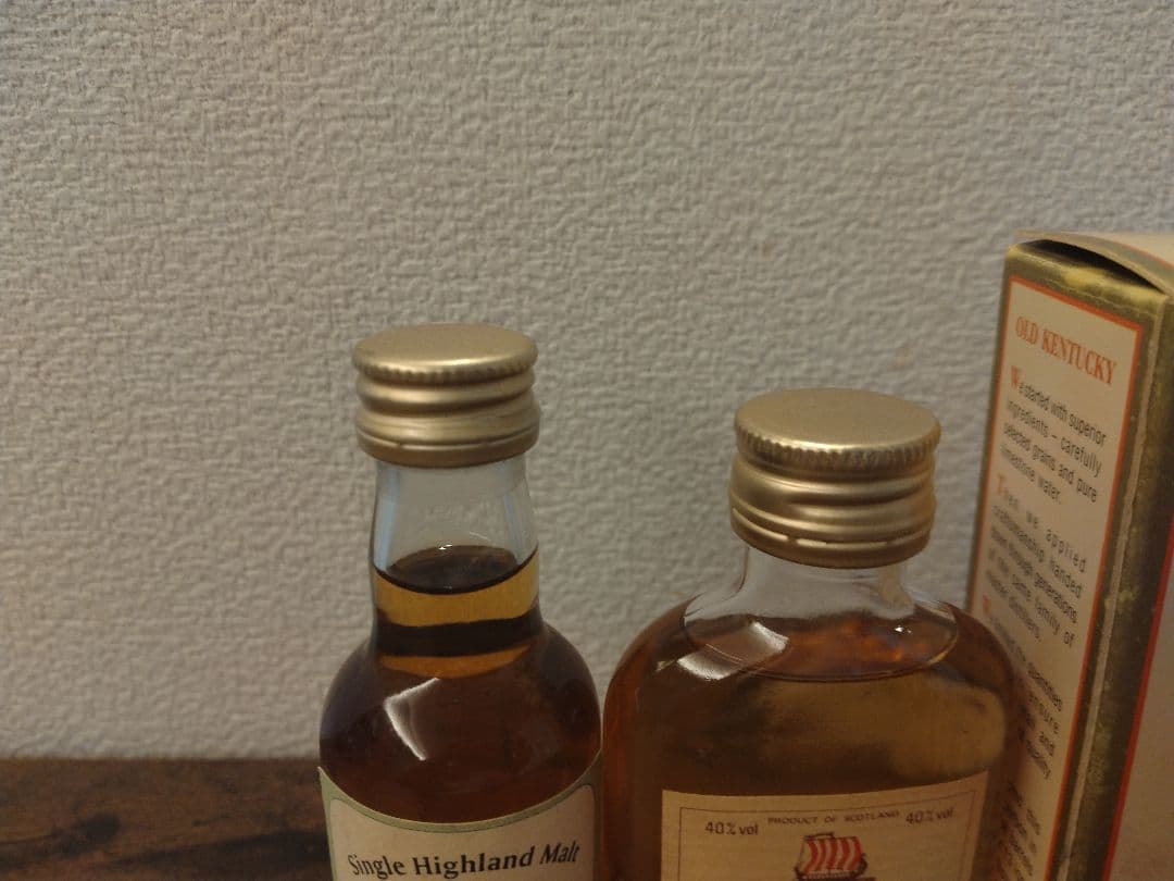 ミニチュアボトル 7本セット