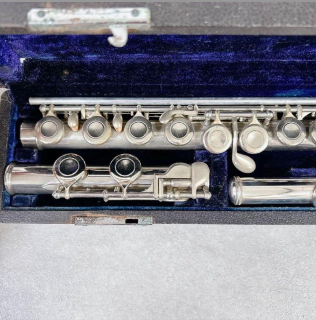 X546 三響フルート PRIMA エチュードモデル フルート 頭部管銀製