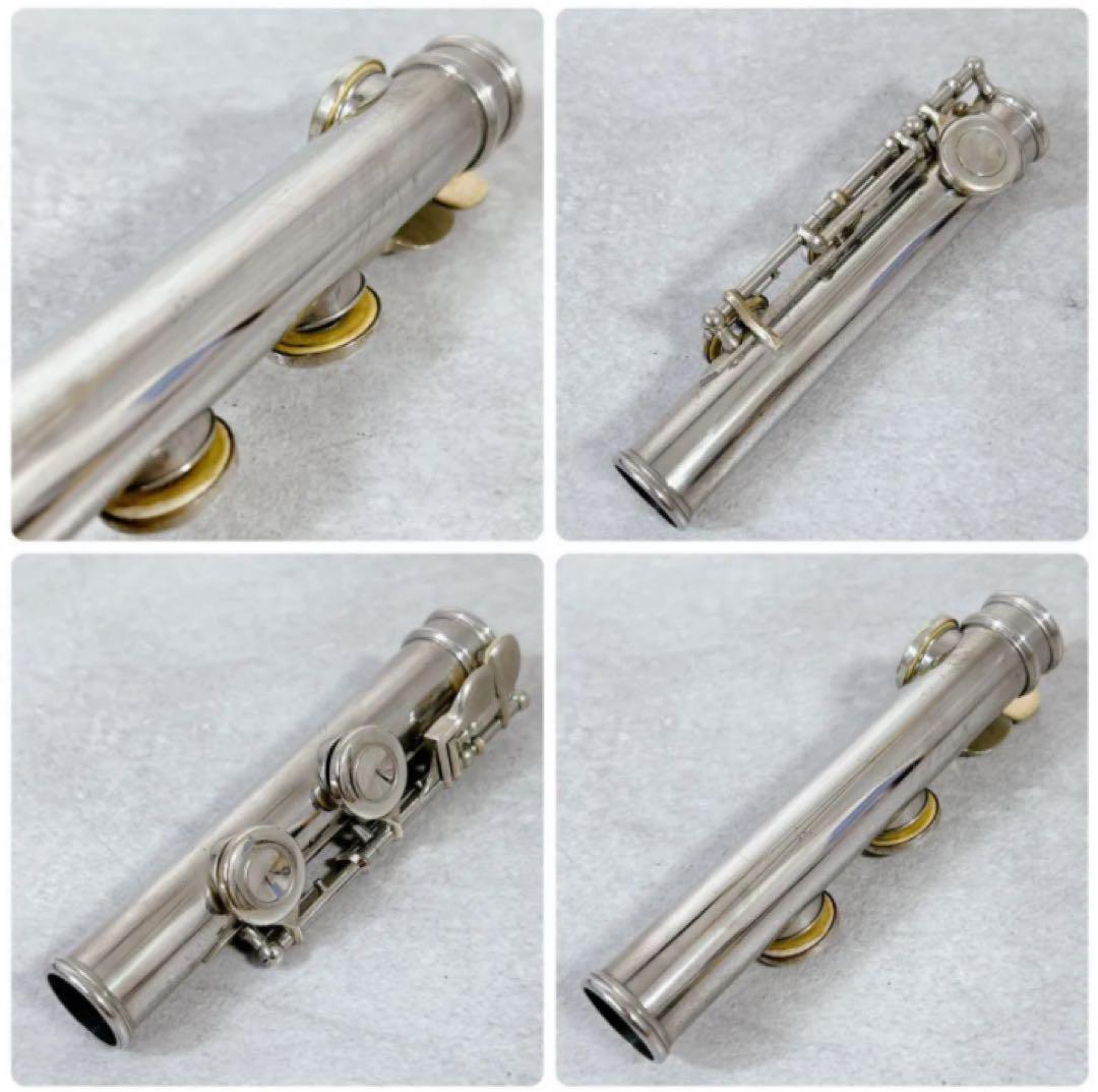 X546 三響フルート PRIMA エチュードモデル フルート 頭部管銀製