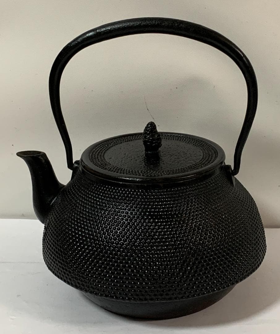 南部鉄器 あられ 童仙人鉄瓶 2L