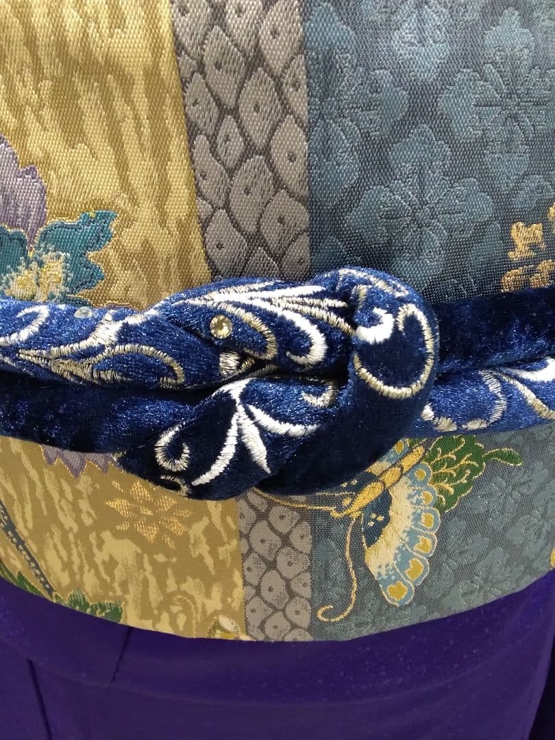 振袖フルセット、正絹振袖成人式、重ね衿、クリスタルストーン帯揚げ帯締、袋帯、襦袢