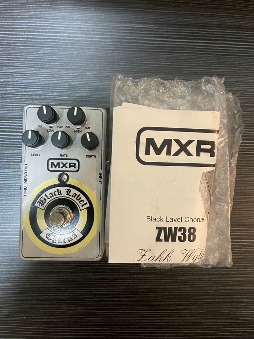 MXR Black Label Chorus ギターエフェクター　箱あり