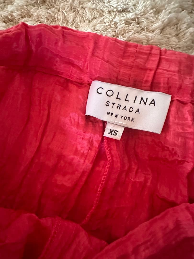 COLLINA STRADA コリーナストラーダ　サテン　カーゴ　パンツ