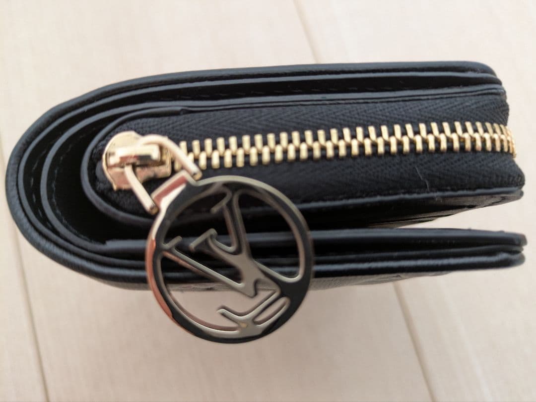 ルイ・ヴィトン財布 ポルトフォイユ・ルーM12378 ブラック ピンクレディース