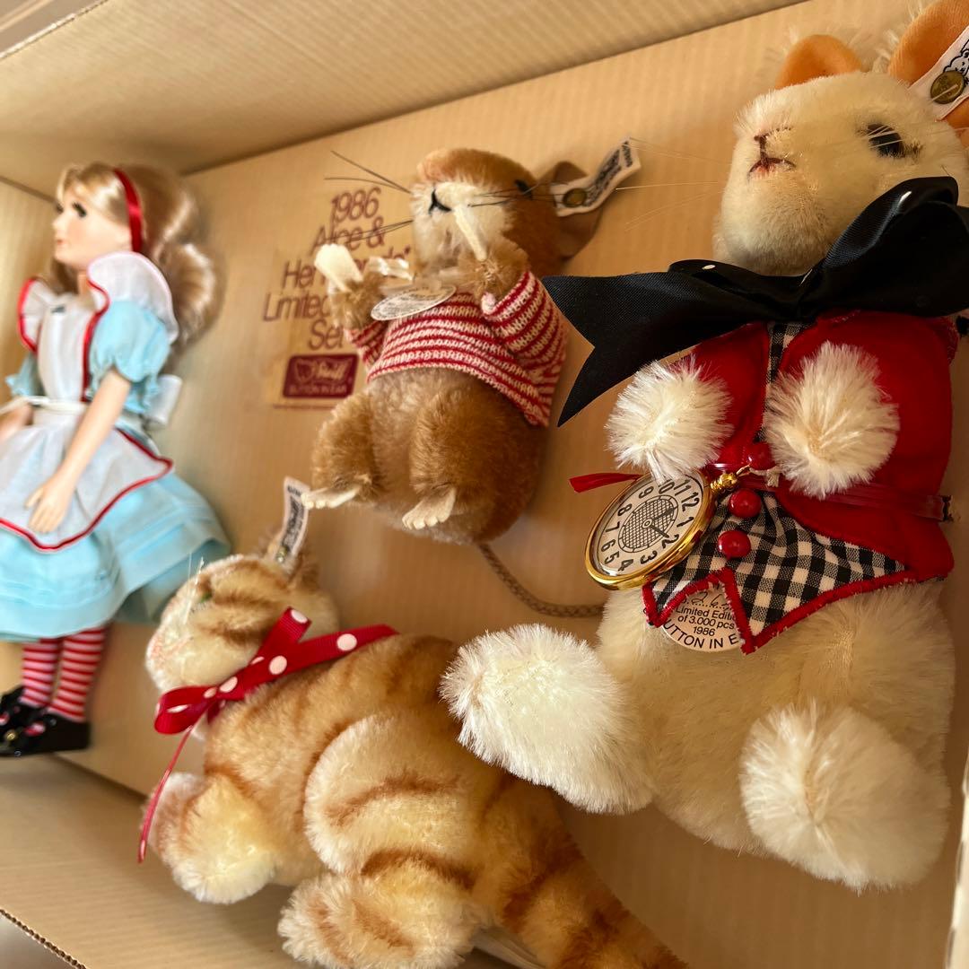 シュタイフ　Alice&Her Friends アメリカ限定　1986年　アリス