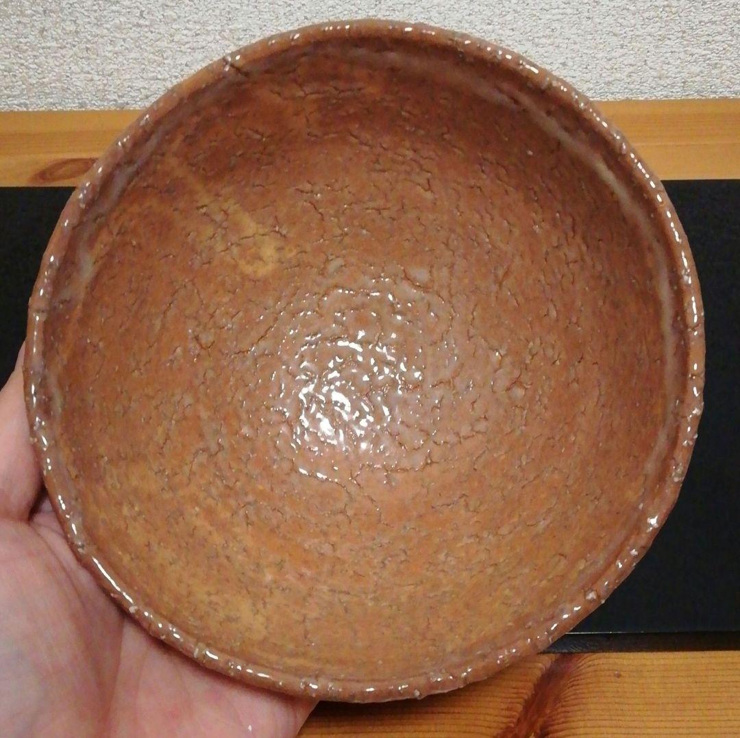 波多野善蔵作　萩焼　茶碗　共箱　共布　茶道具