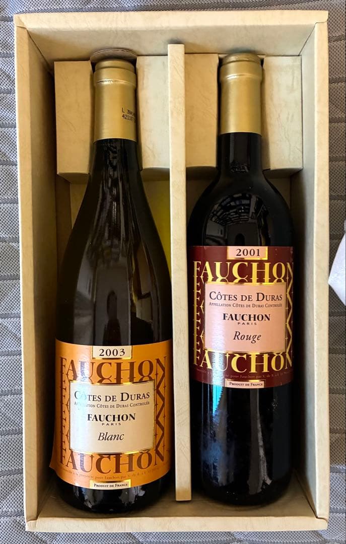 ビンテージワイン　2001年　2003年　赤白　フランス　フォション