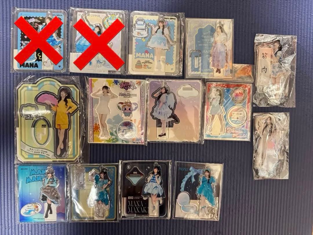 真中まな アクリルスタンド バラ売り⭕️