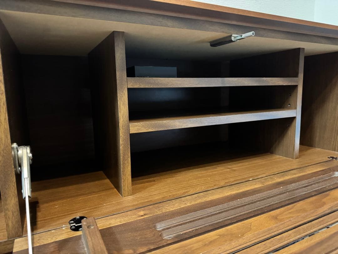 美品 岡家具工業 大川 ウォールナット材テレビボード180サイズ IDC大塚購入