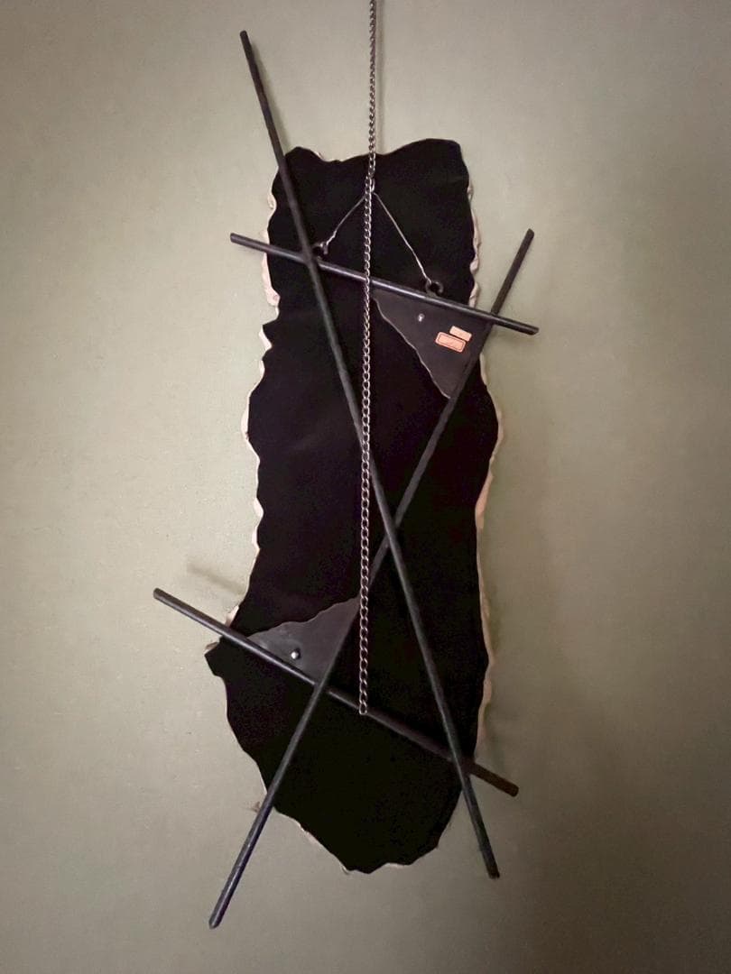 抽象的な陶板彫刻 壁掛け用 値段下げます