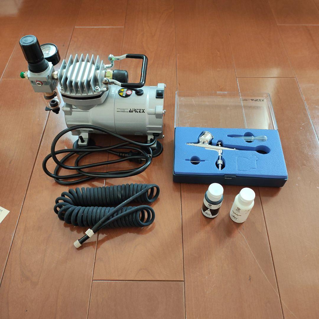 アネスト岩田エアブラシ、コンプレッサーセット