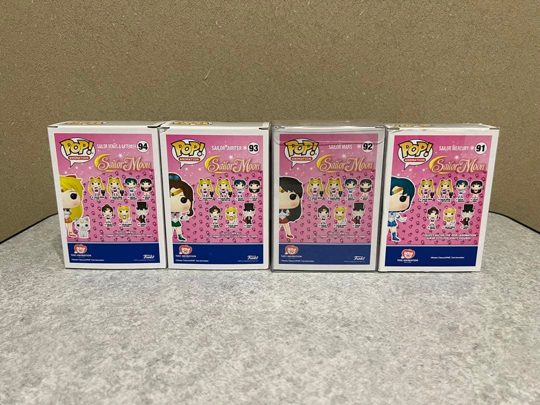 【Funko POP】美少女戦士セーラームーン フィギュア　4体SET