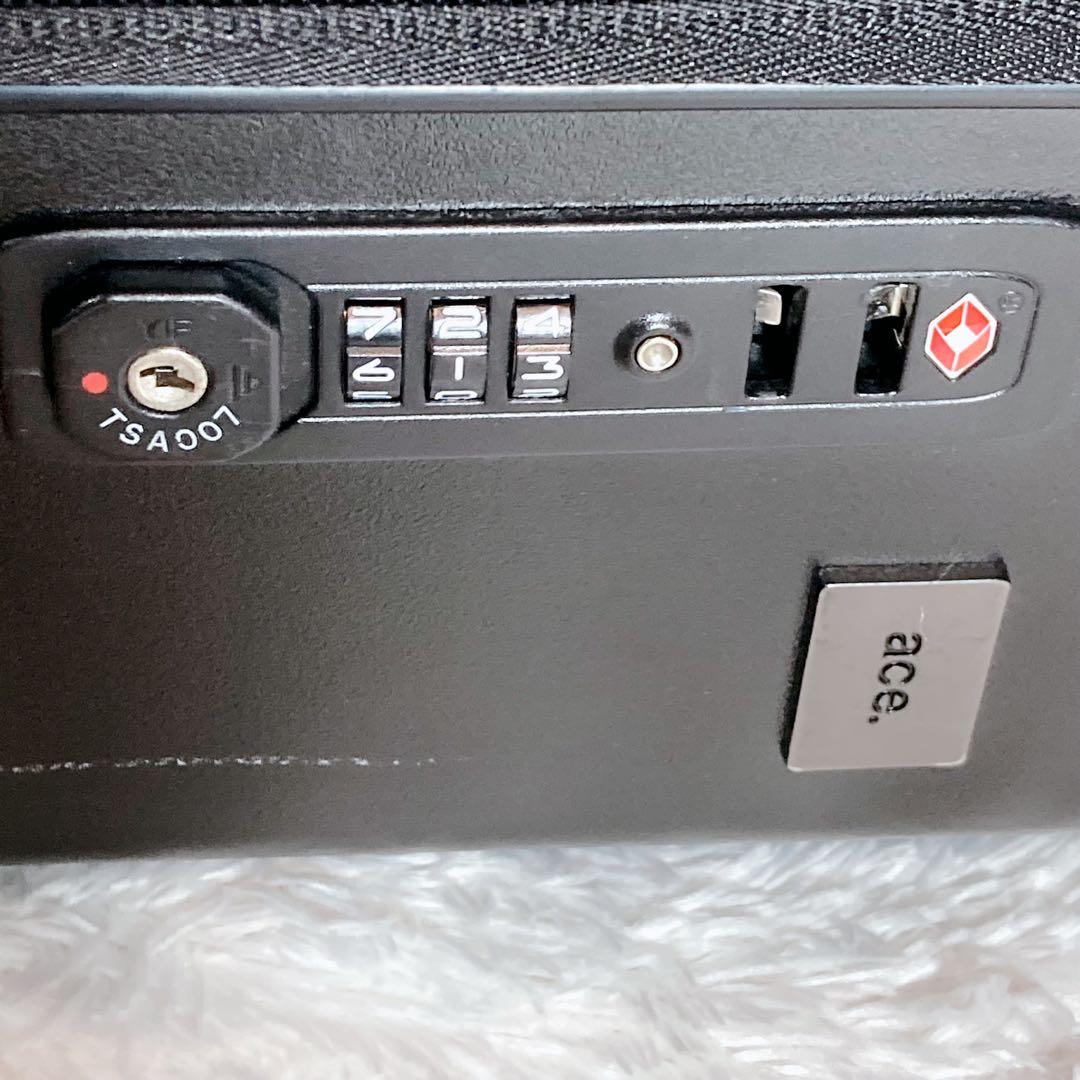 ace スーツケース JET PACKERs 機内持ち込みサイズ ブラック