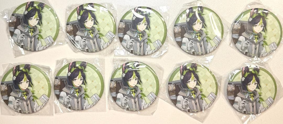 原神　ティナリ　キールズコラボ　缶バッジ　10点セット　公式正規品